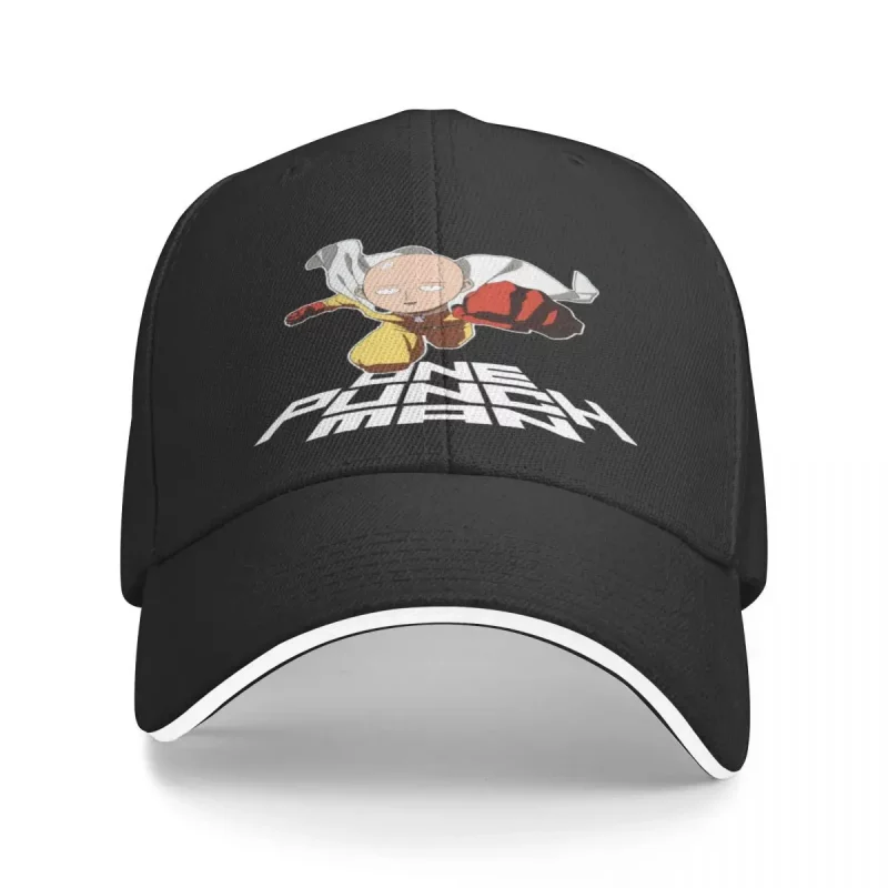 Casquette One Punch Man Saitama Poing Vole Face