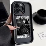 Coque Attaque Des Titans Levi Ackerman Noir