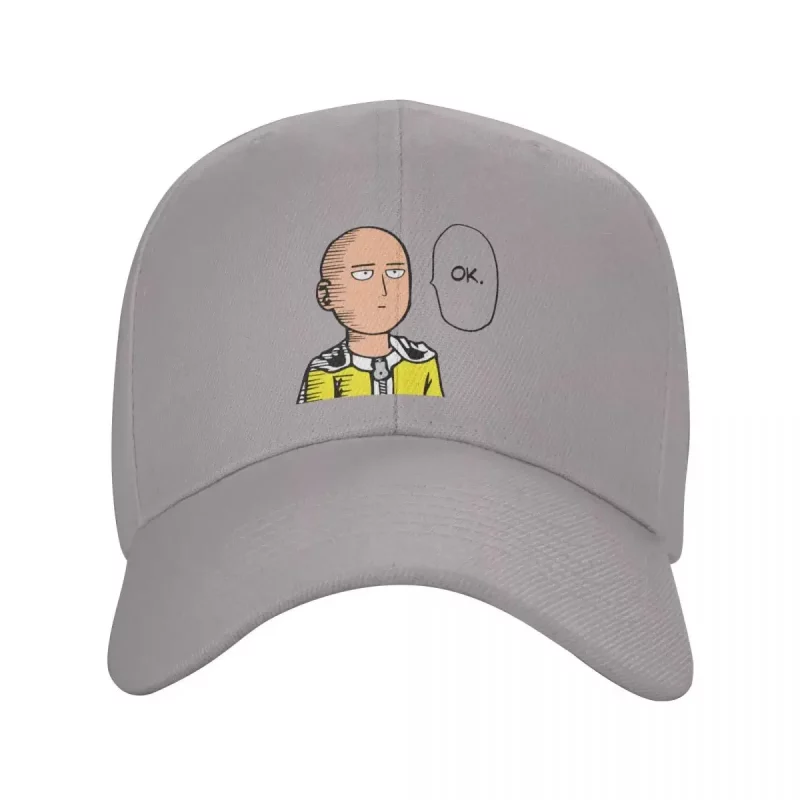 Casquette One Punch Man Saitama Ok. Coloré – Image 4