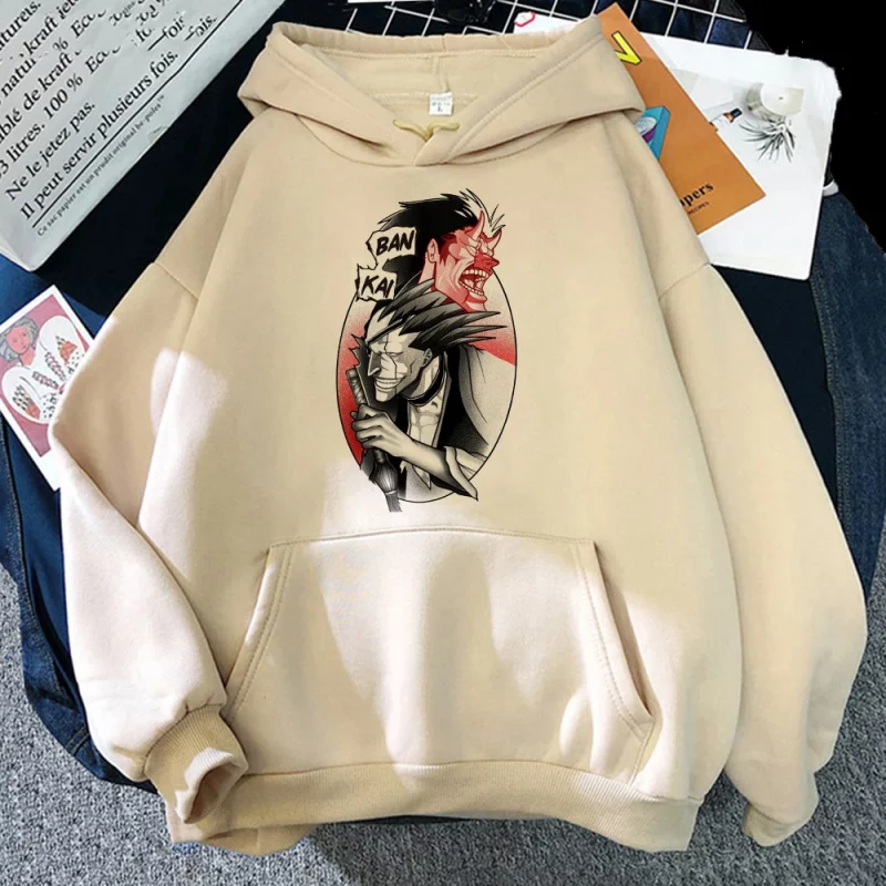 Sweat-shirt à capuche Bleach Kenpachi Face