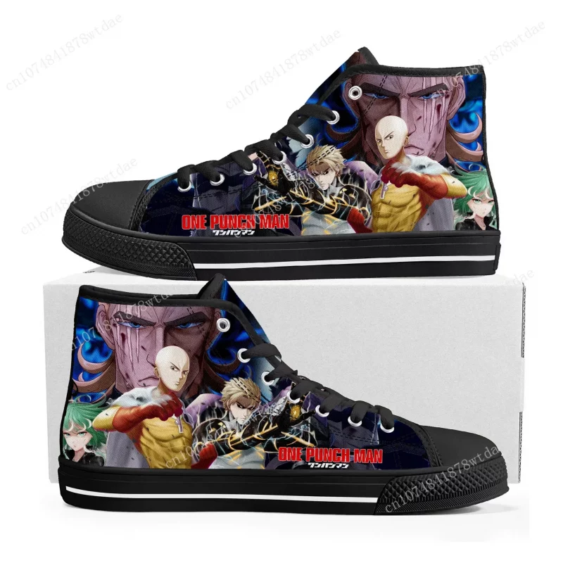 Chaussures One Punch Man Saitama Genos Combat Noir
